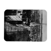 1859: Blick auf Boston vom Staat House Magnet (Horizontal)