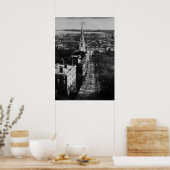 1859: Blick auf Boston vom Staat House Poster (Küche)