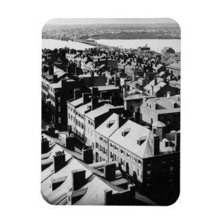 1859: Die Stadt Boston, Massachusetts Magnet