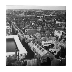 1859:  Die Stadt von Boston, Massachusetts Fliese