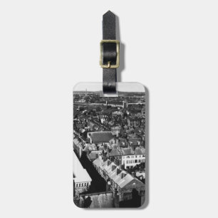 1859:  Die Stadt von Boston, Massachusetts Gepäckanhänger