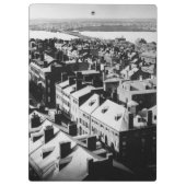 1859: Die Stadt von Boston, Massachusetts Klemmbrett (Rückseite)