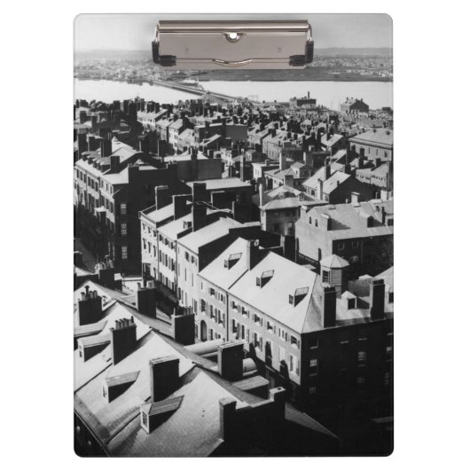 1859: Die Stadt von Boston, Massachusetts Klemmbrett (Vorderseite)