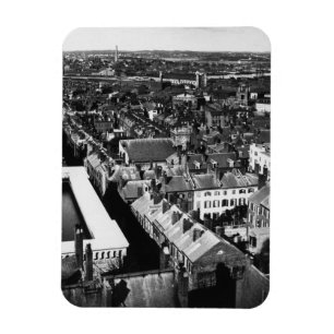 1859:  Die Stadt von Boston, Massachusetts Magnet