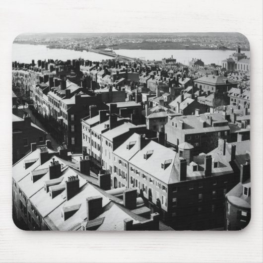 1859: Die Stadt von Boston, Massachusetts Mousepad (Vorne)