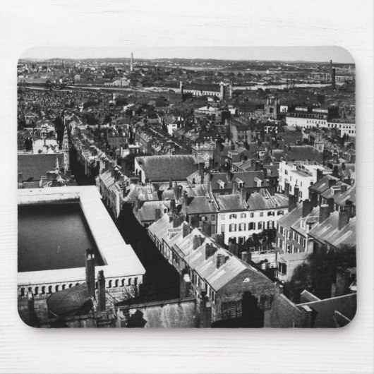 1859:  Die Stadt von Boston, Massachusetts Mousepad (Vorne)