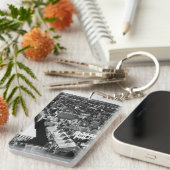 1859:  Die Stadt von Boston, Massachusetts Schlüsselanhänger (Vorderseite rechts)