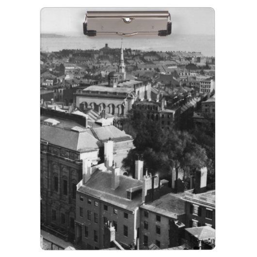 1859:  Eine Ansicht von Boston schauend Süd Klemmbrett (Vorderseite)