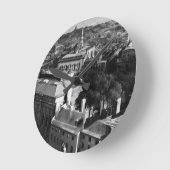 1859:  Eine Ansicht von Boston schauend Süd Runde Wanduhr (Winkel)