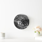 1859:  Eine Ansicht von Boston schauend Süd Runde Wanduhr (Zuhause)