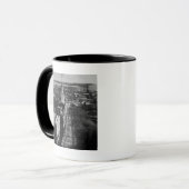 1859: Eine Ansicht von Boston vom Staats-Haus Tasse (Vorderseite Links)