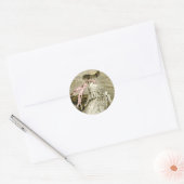 1859 Mode Runder Aufkleber (Umschlag)