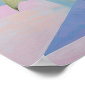 1860 Dreamlike Flow Poster (Ecke)