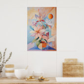 1860 Dreamlike Flow Poster (Küche)