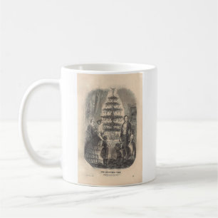 1860 Godey's Christmas Tree-Victoria & Albert Tass Kaffeetasse