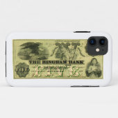 1860 Hingham Massachusetts Fünf-Dollar-Note Case-Mate iPhone Hülle (Rückseite (Horizontal))