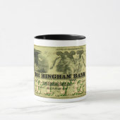 1860 Hingham Massachusetts Fünf-Dollar-Note Tasse (Zentrum)