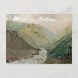 1860, Kaschmir Postkarte