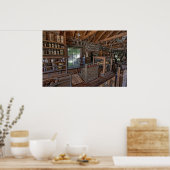 1860er Jahre ALTER WESTLICHER GESCHICHTE - MONTANA Poster (Küche)