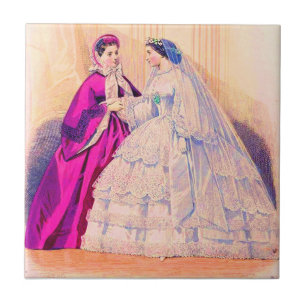 1861 Brautkleid Fliese