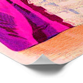 1861 Brautkleid Poster (Ecke)