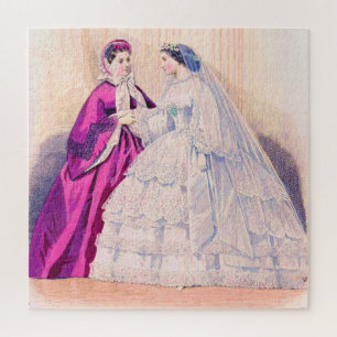1861 Brautkleid Puzzle