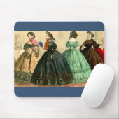 1861 Deutsche Modeplatte Mousepad (Mit Mouse)