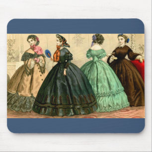 1861 Deutsche Modeplatte Mousepad