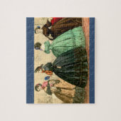 1861 Deutsche Modeplatte Puzzle (Vertikal)
