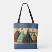 1861 Deutsche Modeplatte Tasche (Rückseite)