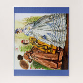 1863 Journal des Jeunes Personnes Fashion Platte Puzzle (Vertikal)