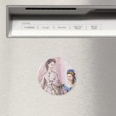 1863 Viktorianisch Bride Magnet (In Situ (Geschirrspüler))