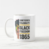1865 Afrikanische Freiheit Kaffeetasse (Links)
