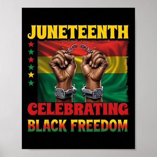 1865 - Afrikanischer Feiertag Poster (Vorne)