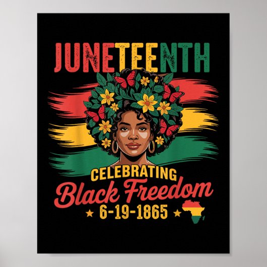1865 - Afrikanischer Feiertag Poster (Vorne)