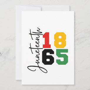 1865 der Tag der wirklichen Unabhängigkeit Save The Date