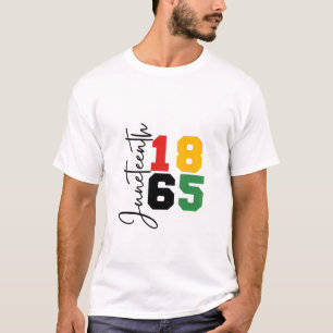 1865 der Tag der wirklichen Unabhängigkeit T-Shirt