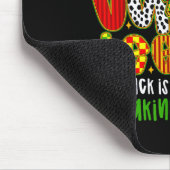 1865 Emanzipationstag Retro Afro Black Mousepad (Ecke)