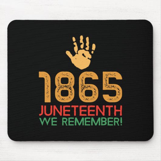 1865 erinnern wir uns! 1865 mousepad (Vorne)