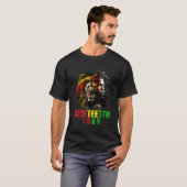 1865 Feierliche Feier Lion African American Fr. T-Shirt (Vorne ganz)