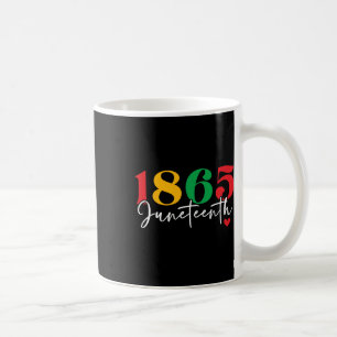 1865 Feiertag der schwarzen Geschichte Kaffeetasse