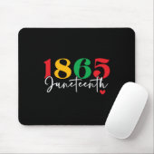 1865 Feiertag der schwarzen Geschichte Mousepad (Mit Mouse)
