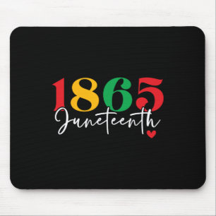 1865 Feiertag der schwarzen Geschichte Mousepad