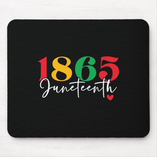 1865 Feiertag der schwarzen Geschichte Mousepad (Vorne)