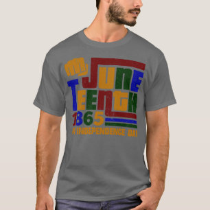 1865 Fist mein Unabhängigkeitstag T-Shirt