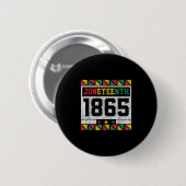 1865 Frauen Männer Button (Vorne & Hinten)