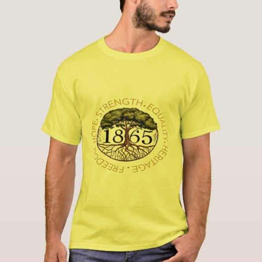 1865 FREIHEITSBAUM T-Shirt (Vorderseite)
