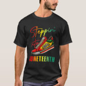 1865 Jugendschuhe Steppin wie meine A T-Shirt (Vorderseite)