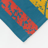 1865 Juneteenth schwarze Geschichte amerikanische Fleecedecke (Ecke)
