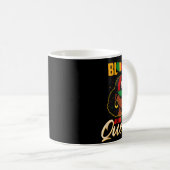 1865 Juneteenth Schwarze Königin Frauen Männer Jun Kaffeetasse (VorderseiteRechts)